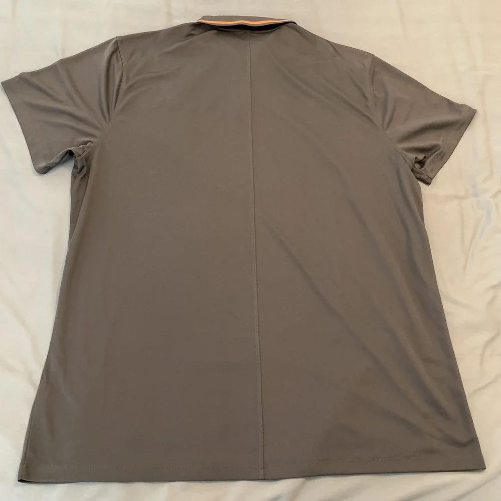 Phoenix Suns Shirt Mens 2XL Gray NBA‎ Basketball Nike Dri Fit Polo Short Sleeve